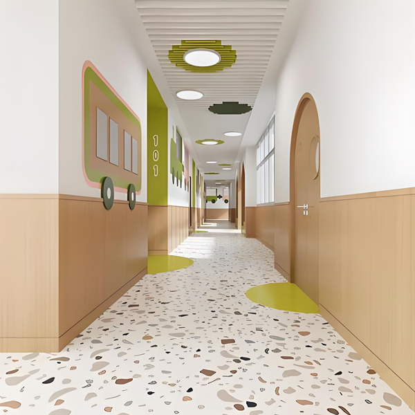 學(xué)習(xí)走廊隔墻板,學(xué)校走廊墻裙